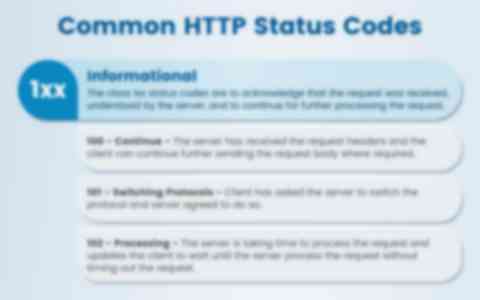 Common HTTP Status Codes