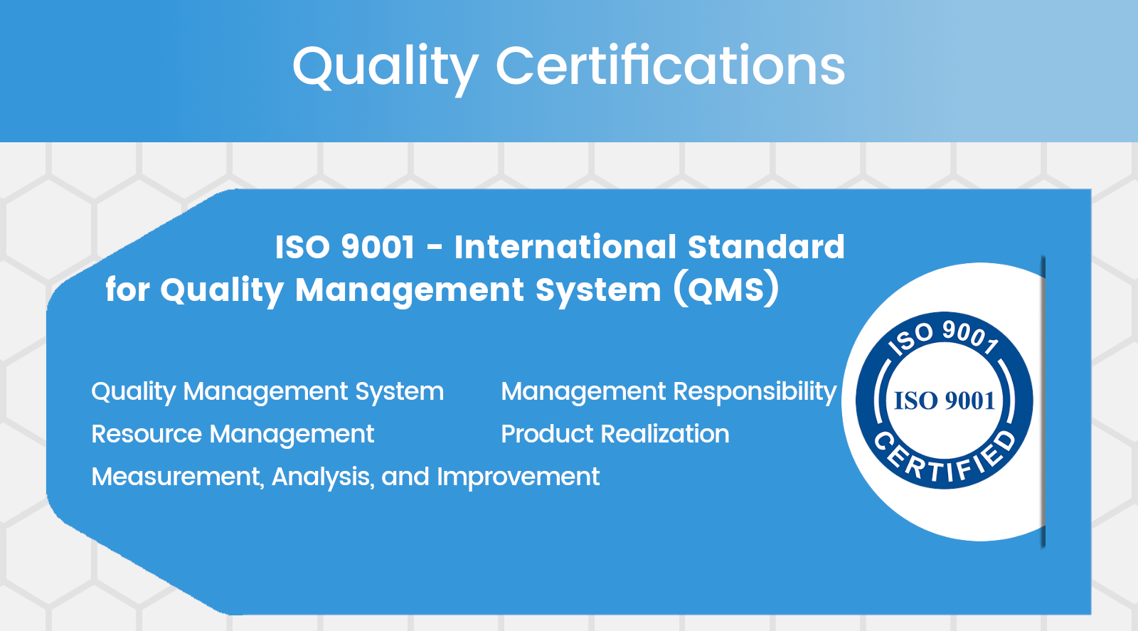 Quality Assurance Certifications TechnoLush